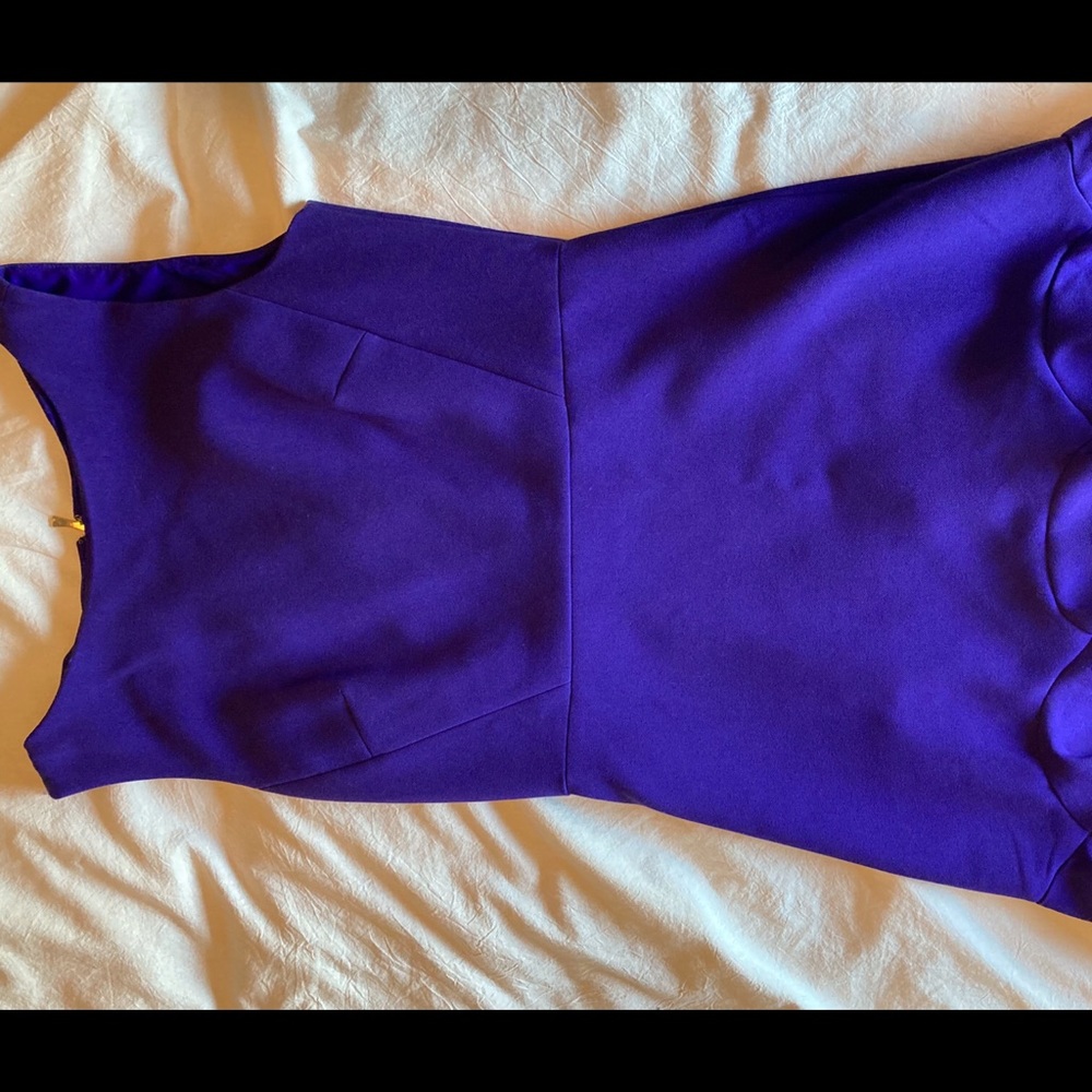 Gorgeous fit and flare, purple dress
